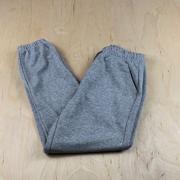 ALO Yoga Gray Hoodie Set Size Small - Picture 6 of 8